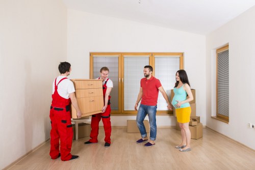 Commercial furniture removal and collection in Stoke Newington
